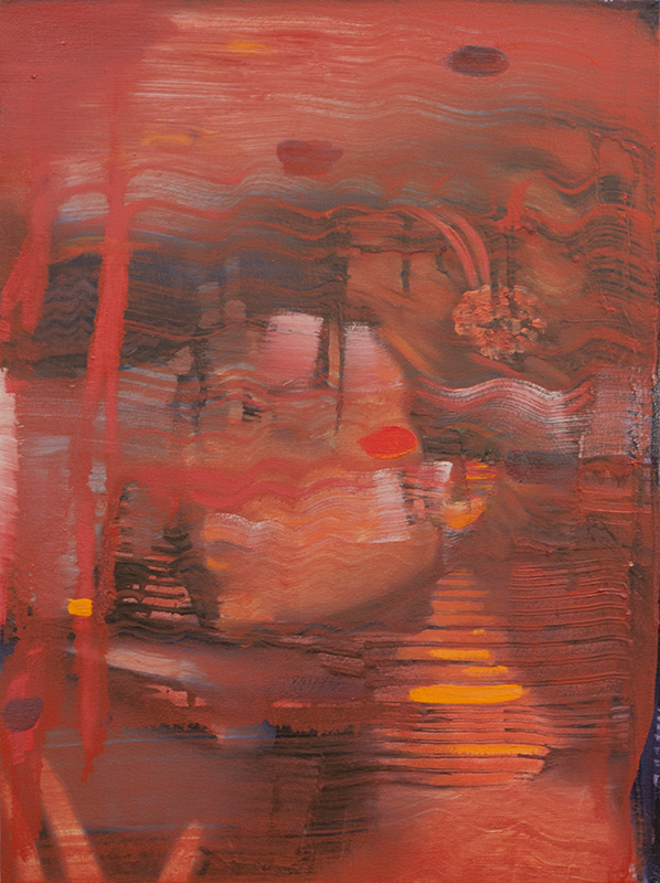 Kiss II, oil on canvas, 56x42cm, 2014 (ss)