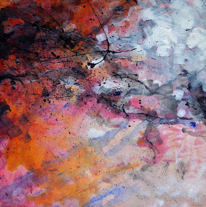 Unluck 2014 acrylic on canvas 8" X 8" http://youtu.be/qlF9l32hTV4